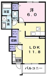 アビタシオン　シャンゼリゼの物件間取画像